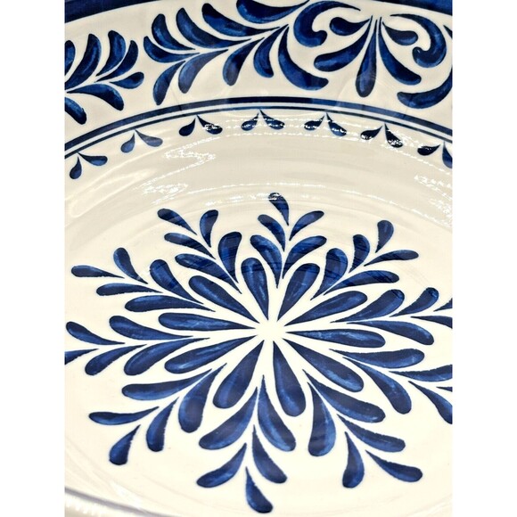 Sanibel Home Blue‎ & White 100% Melamine Salad Pasta Bowls 8"D Set of 4 NWT HTF - Picture 7 of 12